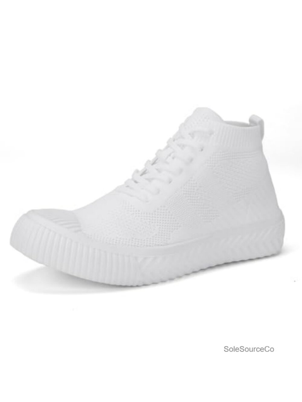 Womens High Top Sneakers Lightweight Breathable Lace Up Casual Shoes